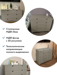 Комод ДримСтар ДС-12