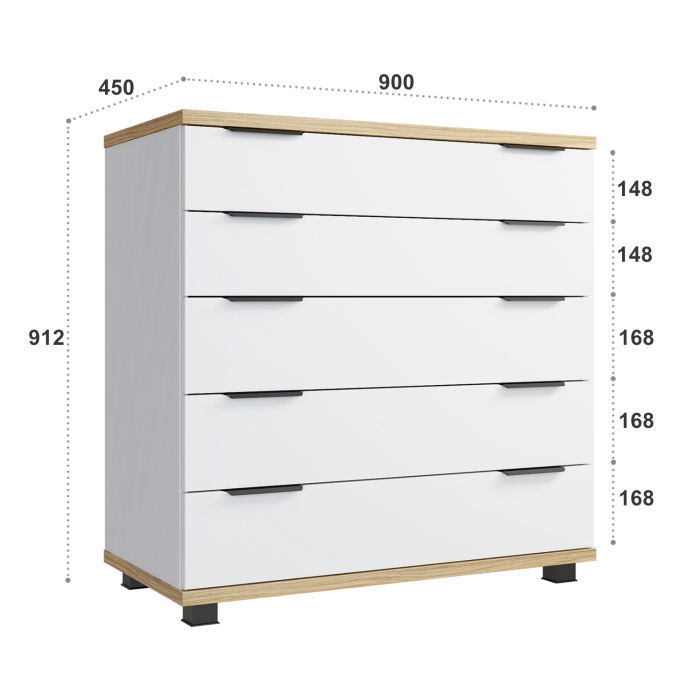 Комоды, Комод Скайлайт СЛ-11К