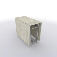 Обеденные столы, Стол книжка трансформер Standart 2 1850х900х750