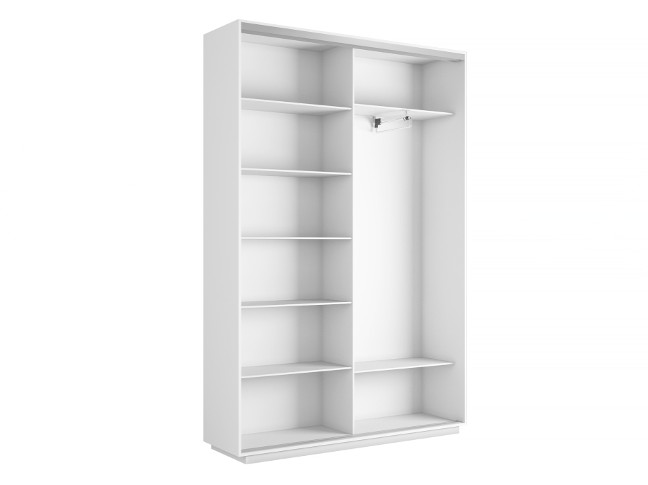 Шкафы-купе 2-х дверные, Шкаф-купе Экспресс Медиум дуо 2200 x 1200 x 450