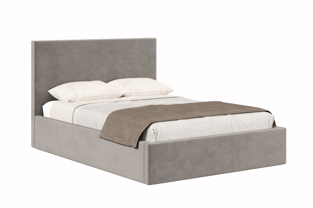 Мягкая кровать, Кровать Парма 1200 с подъёмным механизмом, велюр