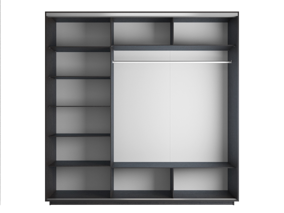 Шкафы-купе, Шкаф-купе Экспресс 1011, 180х60х240