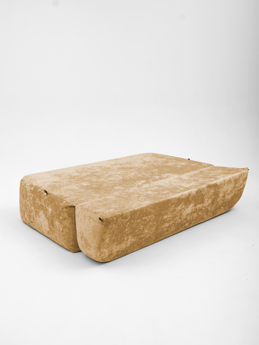 Дизайнерские диваны для гостиной, Бескаркасный диван Бабл, плюше 