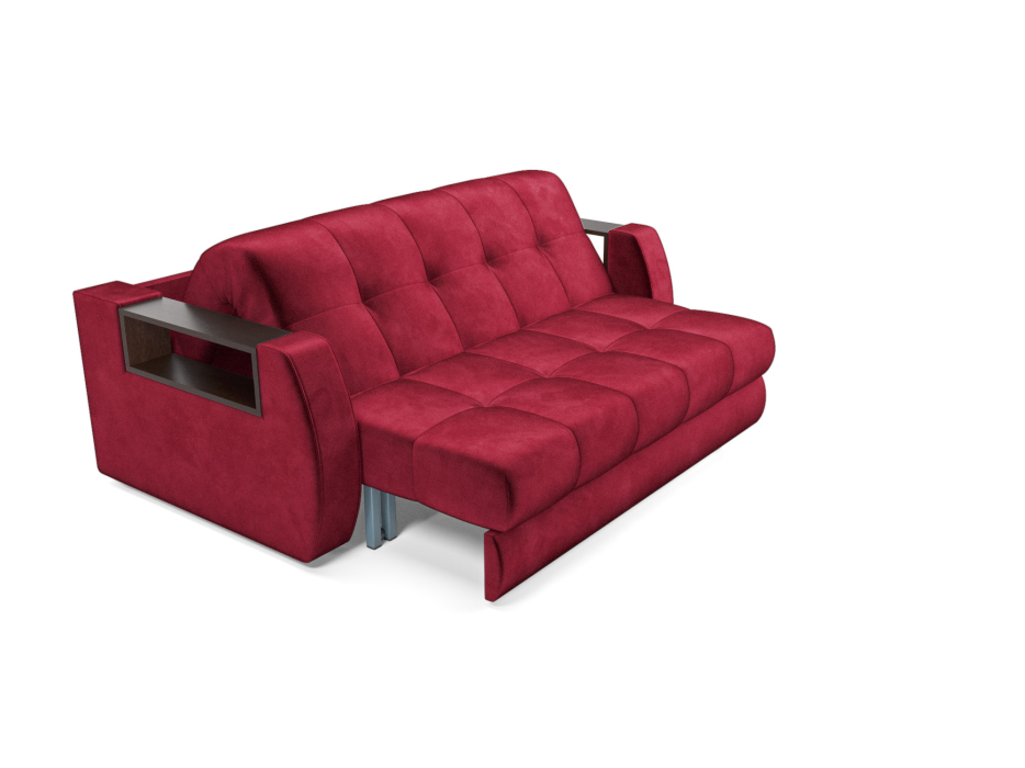 Диваны кровати со спальным местом, Прямой диван Боро №3, вельвет (бархат)