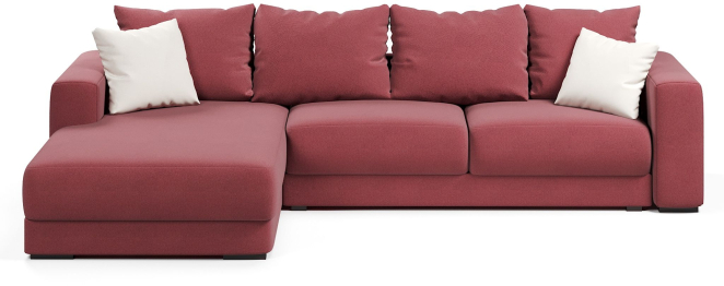 Диван-кровать угловой еврокнижка Ланкастер,велюр