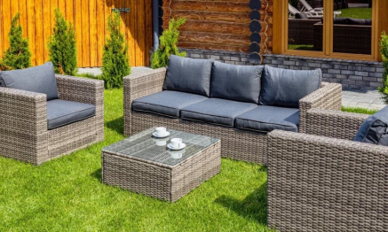 Лаунж-зона KARL серая