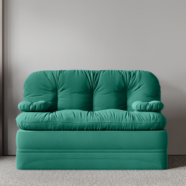 Бескаркасный диван-кровать Клиффорд Мини, спальное место 1550*1900 мм велюр