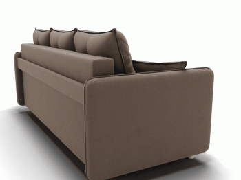 Прямой диван Лотос,НПБ,еврокнижка,велюр