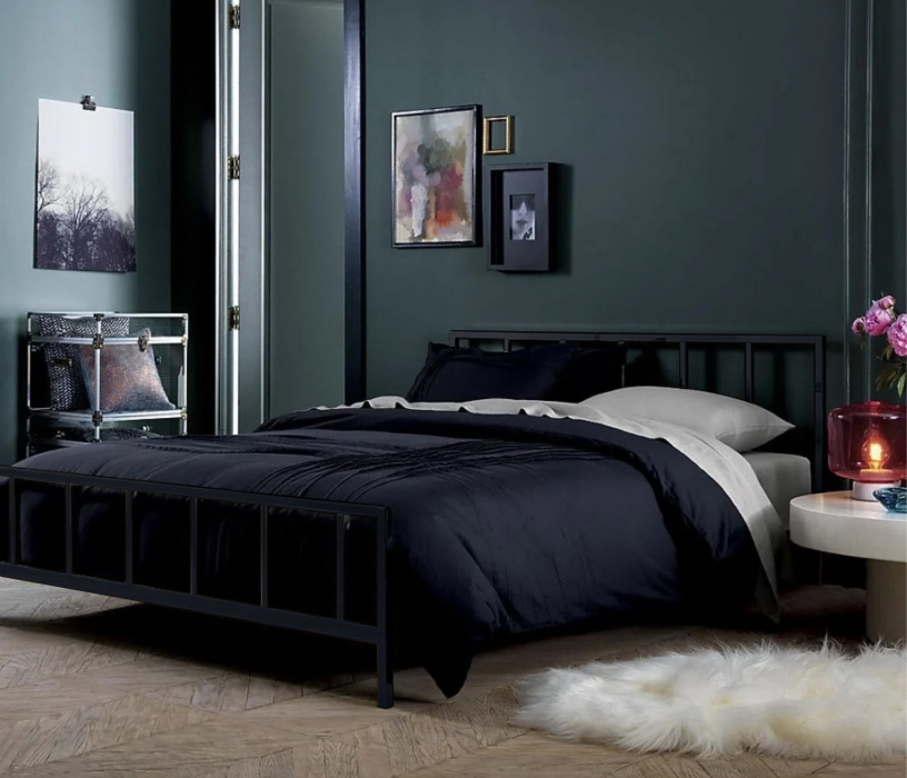 Кровати 160 см, Кровать в стиле лофт Денвер 1.6