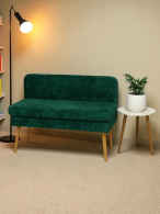 Кушетка диван, Диван кушетка с ящиком Эда, плюш 