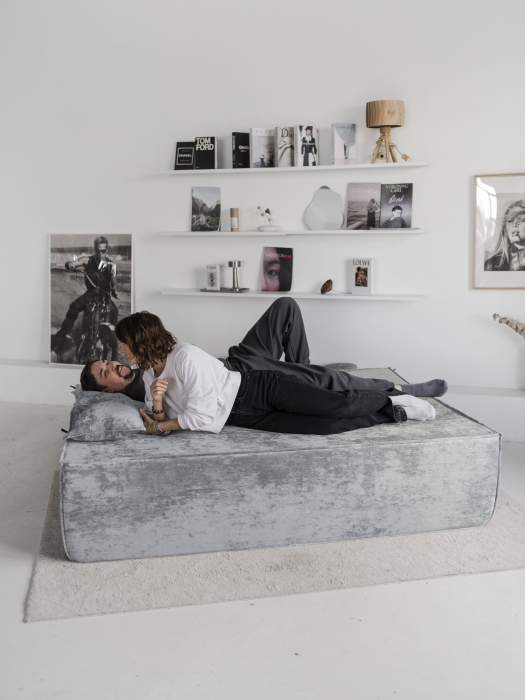 Бескаркасные диваны, Диван бескаркасный Клайд, плюш