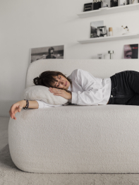 Бескаркасный диван Бабл,букле