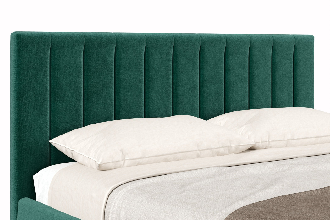 Мягкая кровать, Кровать Верона 1800 с подъёмным механизмом, велюр