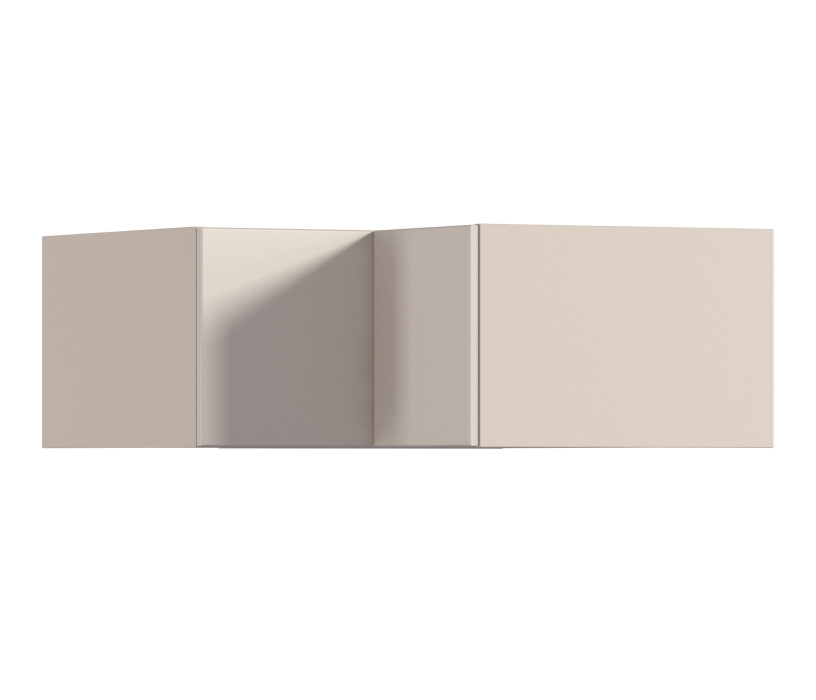 Белла, Белла шкаф навесной угловой 2 дв 90х36 см