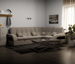 Модульный диван Майами-3,венеция,велюр