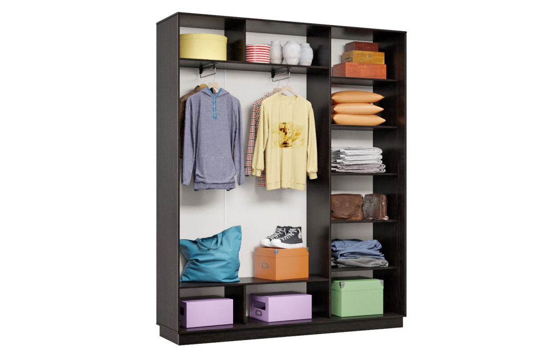 Шкафы-купе, Шкаф-купе Премьер 21 (15;15;15) трёхдверный