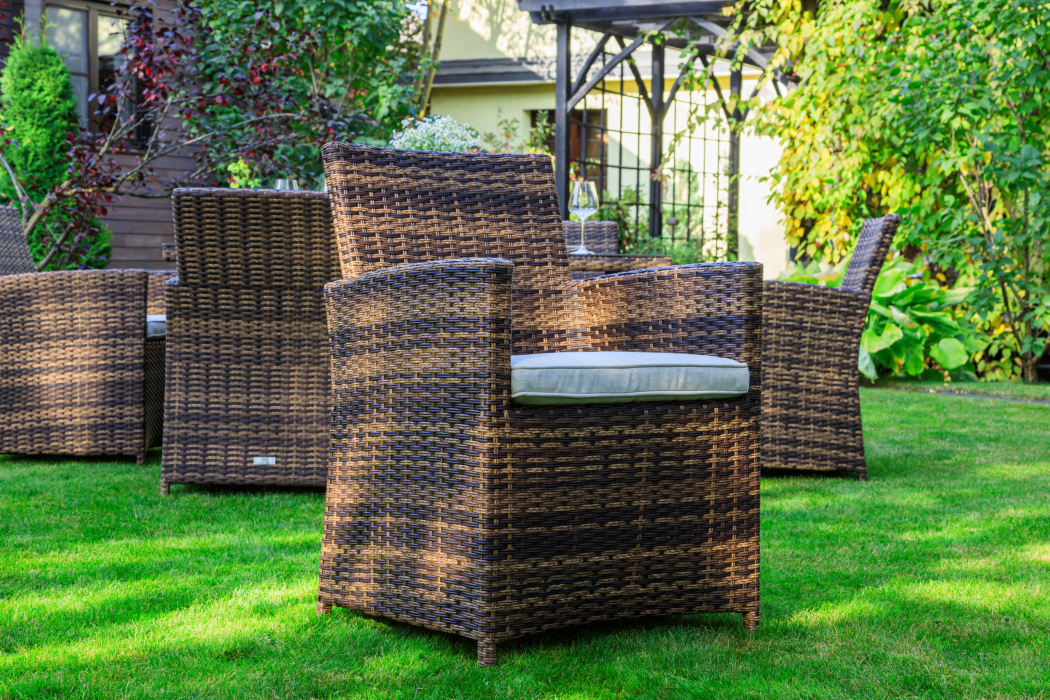 Комплекты мебели, Обеденный комплект FIONA из искусственного ротанга