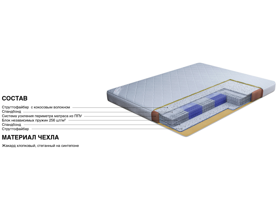 Столлайн, Матрас Престиж-Орлеан 1400*1900