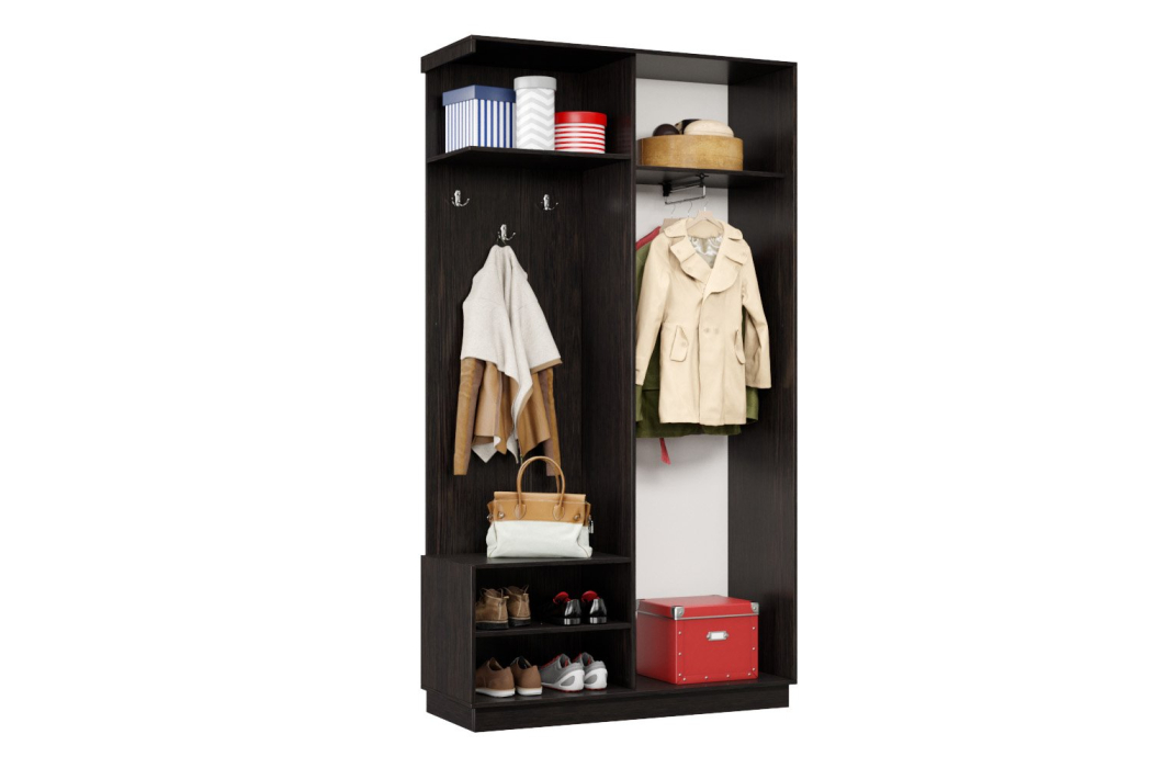 Шкафы-купе, Прихожая-купе Премьер 01 Венге