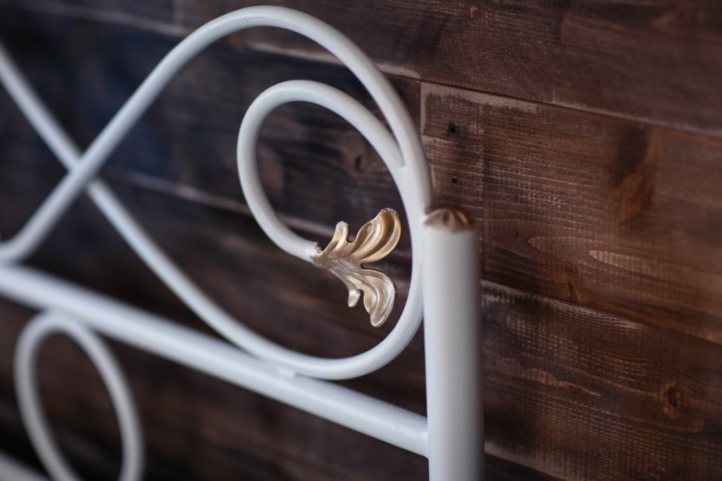 Кованые кровати, Кованая кровать Венеция 1.6 с одной спинкой