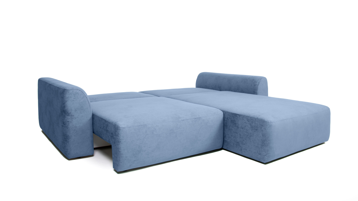 Диваны угловые в гостиную, Диван угловой Trump mini, велюр