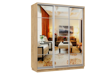 Шкаф-купе Премьер Лайт 23 (11;11;11) трехдверный