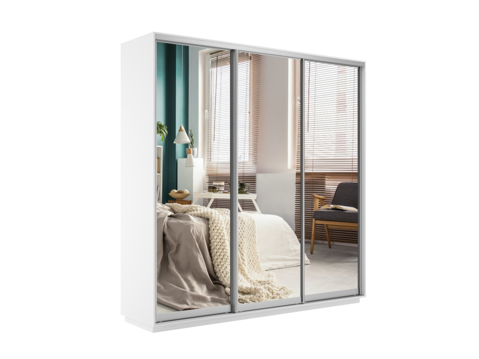 Шкафы-купе 3-х дверные, Шкаф-купе Экспресс Экспенс трио 2400 x 1800 x 450