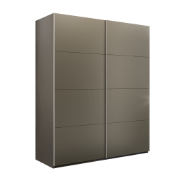 Шкаф-купе Эста 2-х дверный Стекла хаки/Доводчик 160х66х240