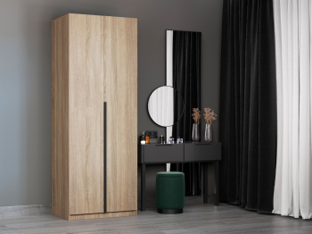 Шкаф Локер 2-х дверный (Гармошка) доп. полки