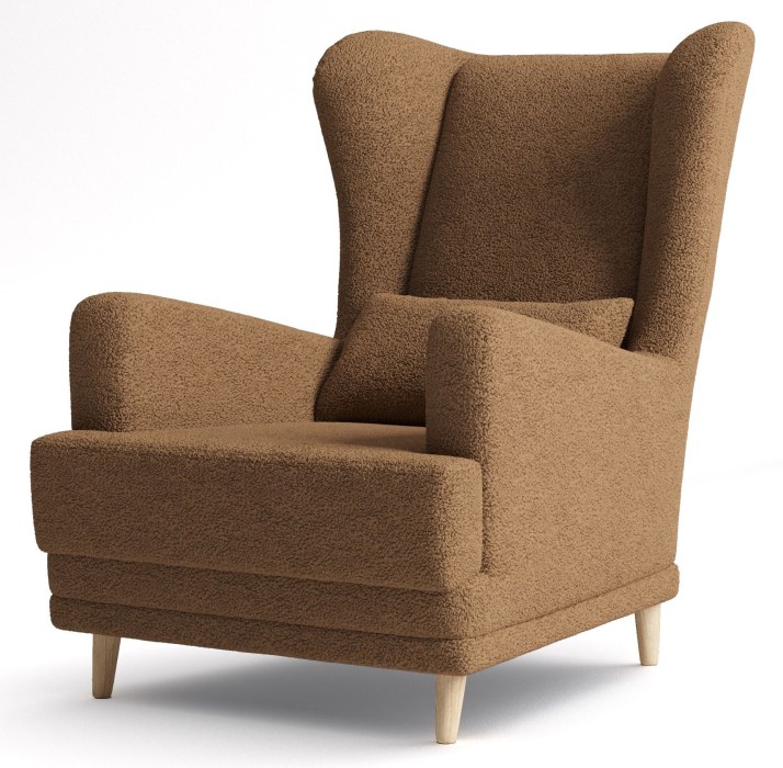 Кресло для отдыха, Кресло Барон для отдыха, Искусственный мех