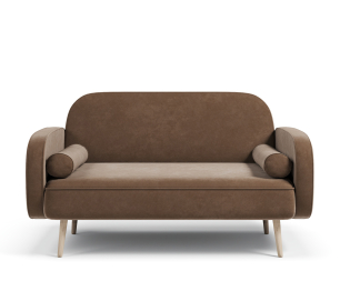 Диван прямой нераскладной Бержер, велюр