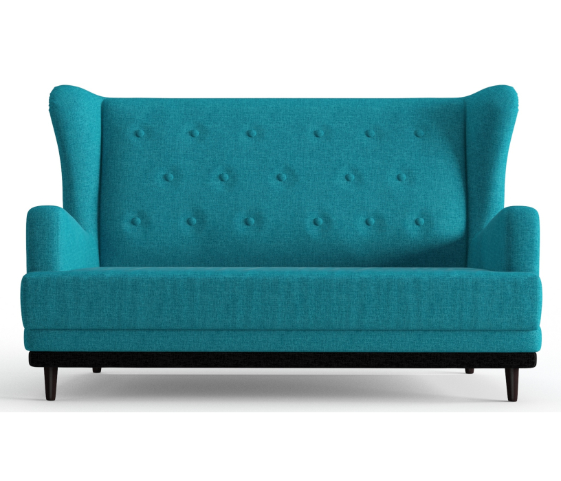 Дизайнерские диваны для гостиной, Диван прямой Барон Люкс, Рогожка