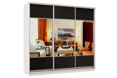 Шкаф-купе Премьер Лайт 59 (05;05;05) трехдверный