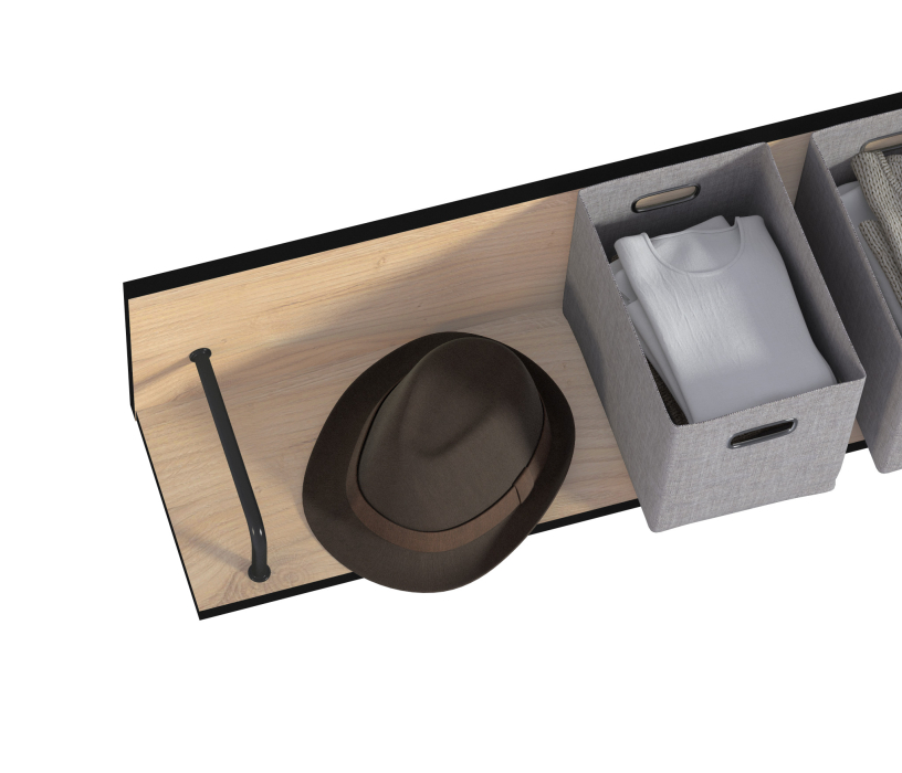 Настенные полки, Лофт СБ-3104 Полка