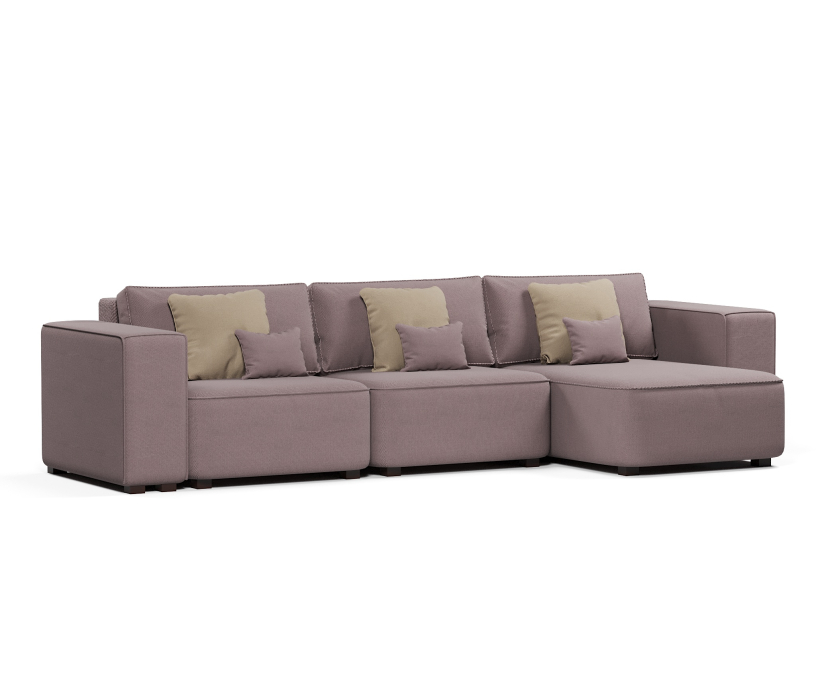 Диваны угловые, Диван-кровать угловой еврокнижка Сиэтл, велюр