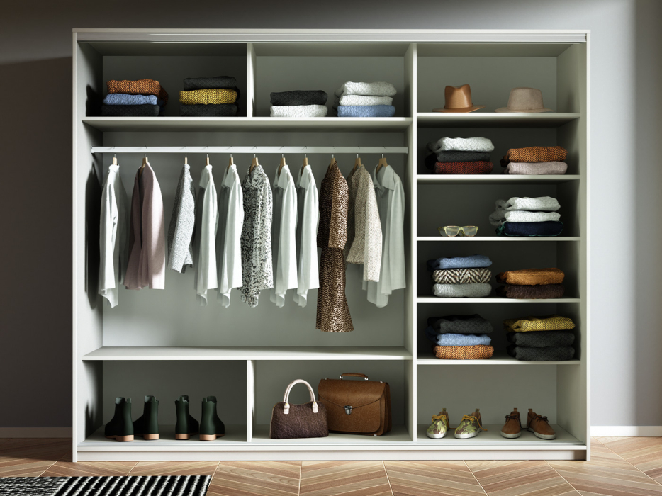 Шкафы-купе 3-х дверные, Шкаф-купе Прайм 3-х дверный Стекла фисташка/ДСП/Доводчики 210х57х230