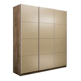 Шкаф-купе Эста 3-х дверный Стекла фисташка/Доводчик 270х66х240