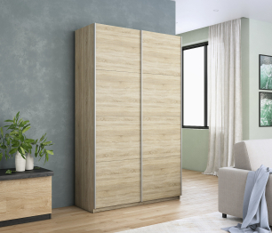 Шкаф Прайм дуо ДСП/ДСП 2300 x 1400 x 570