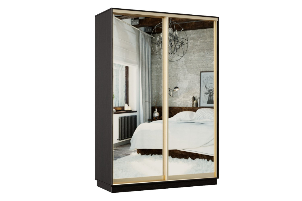 Шкафы-купе, Шкаф-купе Премьер 02 венге