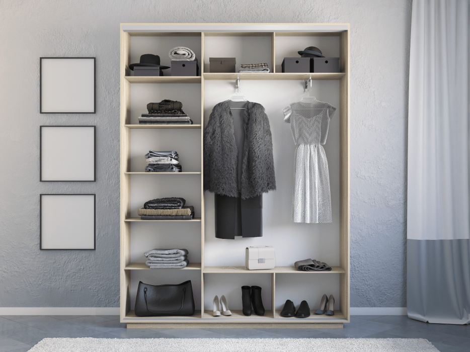 Шкафы-купе 3-х дверные, Шкаф-купе Экспресс 3-х дверный Фотопечать Квадрат Стекла 240х45х220