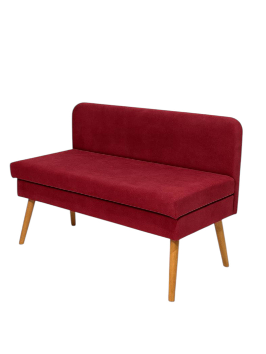 Кушетка диван, Диван кушетка с ящиком Эда, велюр