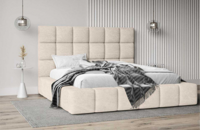Кровать Премьер в базовых тканях, без основания и без подъемного механизма, 180х200