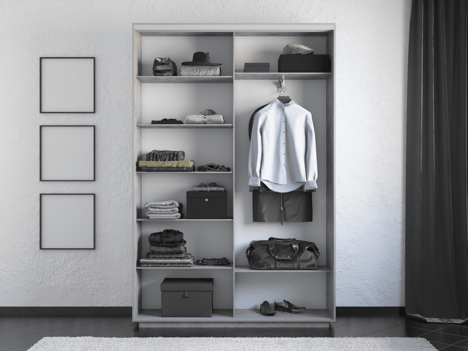 Шкафы-купе 2-х дверные, Шкаф-купе Экспресс 2-х дверный Фотопечать Квадрат Стекла 140х45х220