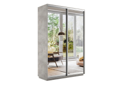 Шкафы-купе 2-х дверные, Шкаф-купе Экспресс Экспенс дуо 2200 x 1400 x 450