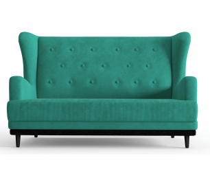Диван прямой Барон Люкс, Велюр