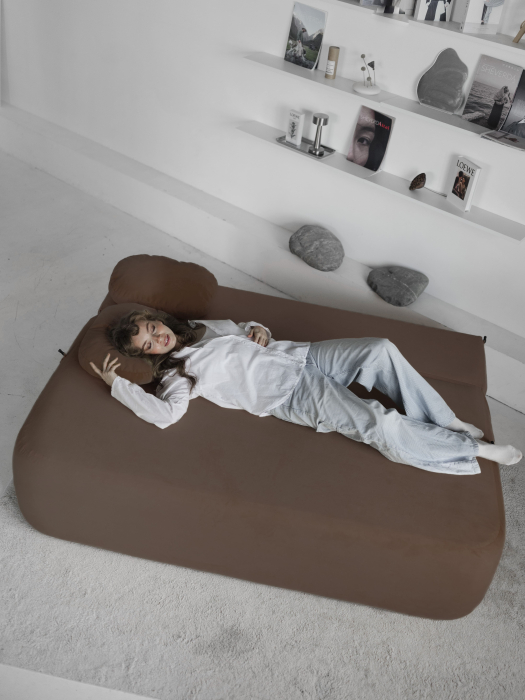 Дизайнерские диваны, Бескаркасный диван Бабл, велюр