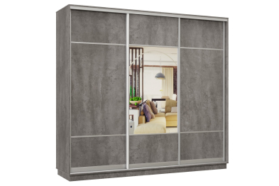 Шкаф-купе Премьер Лайт 60 (08;05;08) трехдверный