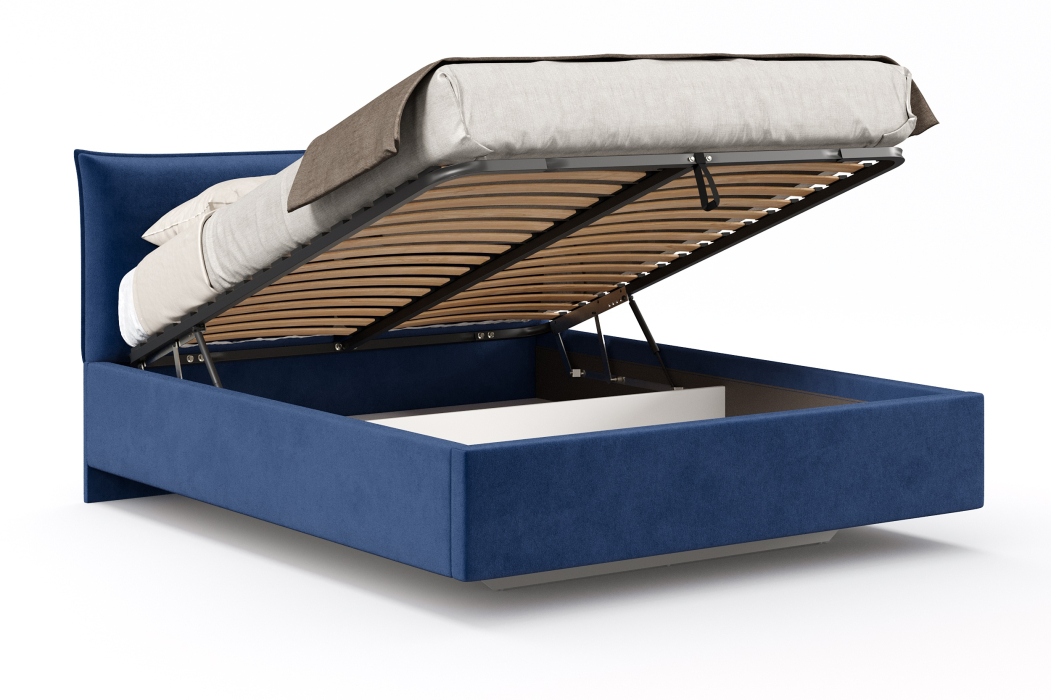 Мягкая кровать, Кровать Премьера 1600 с подъёмным механизмом