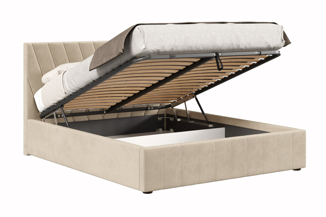Мягкая кровать, Кровать Палермо 1600 с подъёмным механизмом
