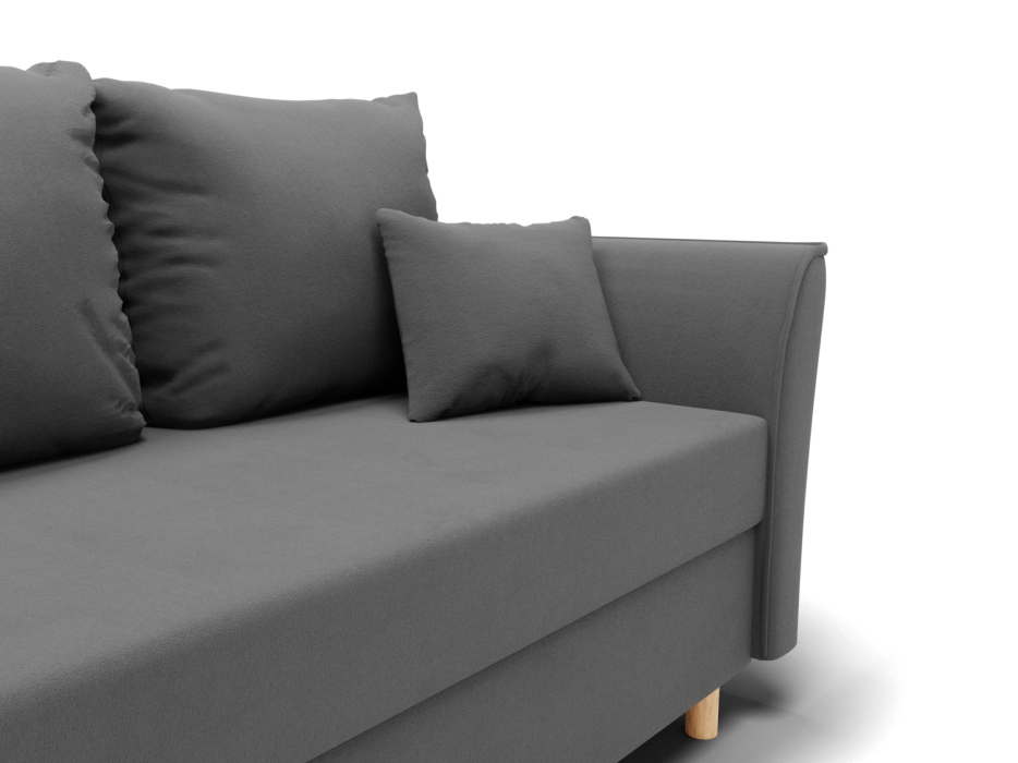 Диваны еврокнижки, Прямой диван Мелодия,НПБ,еврокнижка,велюр